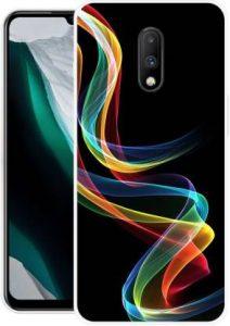 Krtagy Back Cover for OnePlus 7 (Multicolor, Dual Protection, Silicon)