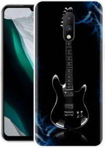 Krtagy Back Cover for OnePlus 7 (Black, White, Dual Protection, Silicon)