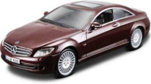 Bburago Die Cast 1:32 Scale Mercedes-Benz CL 550 (Metal Car Kit Collezione) (Red, Pack of: 1)