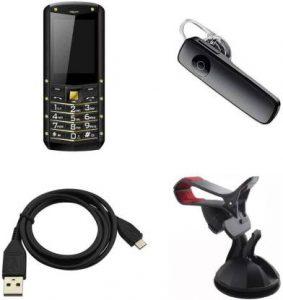 PIXIR Screen Protector Accessory Combo for AGM M2 (Black)