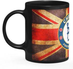 kiya craft black mug of chelsea football club 2 Ceramic Coffee Mug (325 ml)