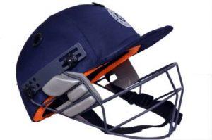 SPORTSHOLIC Blue Full Size Cricket Helmet Head Guard For Men Cricket Helmet (Blue)