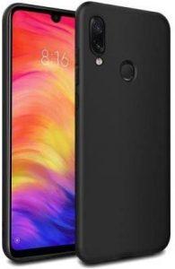 BRENZZ Back Cover for REDMI NOTE 7 PRO (Black, Shock Proof)