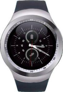CREATION4U C4U Y1-42 Fitness Smartwatch (Black Strap, Regular)