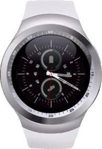 CREATION4U C4U Y1-270 Fitness Smartwatch (White Strap, Regular)