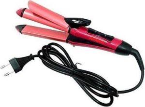 palind HAIR STRAIGHTENER 654gfh Hair Straightener (Pink)