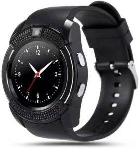 TECHNO FROST C6 watch 110 Smartwatch (Black Strap, Regular)