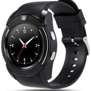 TECHNO FROST C6 watch 110 Smartwatch (Black Strap, Regular)