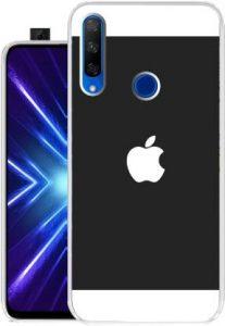 Case Club Back Cover for Honor 9X (Black, Grip Case, Silicon)