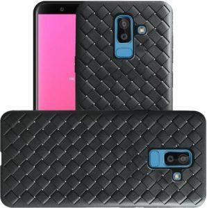 Case Creation Back Cover for Samsung Galaxy A8 Plus A730F (Black, Waterproof)