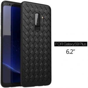 Case Creation Back Cover for Samsung S9 Plus 2018 (Black, Grip Case, Silicon)