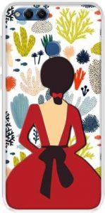 CaseRepublic Back Cover for Honor 7X (Multicolor, Silicon)