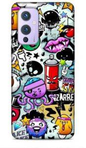 CLEOK Back Cover for OnePlus Nine | 1+9 (Multicolor, 3D Case)