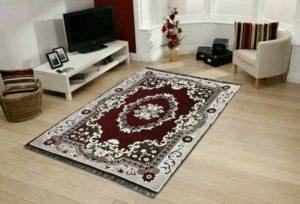 TW TenTwo Brown Cotton Carpet (121 cm, X 183 cm, Rectangle)