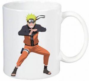 Krafterz Coffee | Naruto Print | 350 ML Ceramic Coffee Mug (350 ml)
