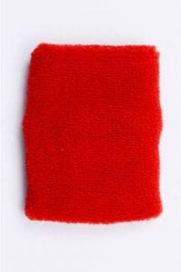 DC CONCEPTS Cotton Sports Wrist Band Supreme Quality Fitness Band Fitness Band (Red, Pack of 2)