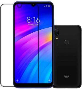 SOMAENTERPRISES Front and Back Screen Guard for REDMI 7 (Pack of 2)