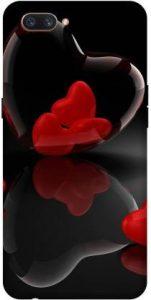 mnu Back Cover for oppo A3s -Heart (Multicolor, Waterproof)