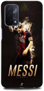 ORBIQE Back Cover for OPPO A74 5G (Multicolor, Hard Case)
