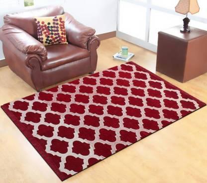 Shiv Multicolor Cotton Carpet (121 cm, X 183 cm, Rectangle)