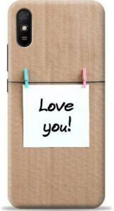 Crafter Back Cover for Mi Redmi 9A (Brown, Shock Proof)