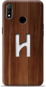 Crafter Back Cover for Realme 3 (Brown, Shock Proof)