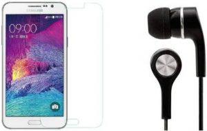 HIGHKY Screen Protector Accessory Combo for Samsung Galaxy Grand Max (Black)