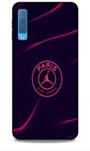 CRAFTARA Back Cover for Samsung Galaxy A7 (2018) (Blue, Pink, Hard Case)