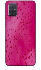 CRAFTARA Back Cover for Samsung Galaxy A71 (Pink, Hard Case)