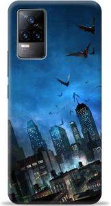 Dreamer Back Cover for Vivo Y73 (Blue, Shock Proof)