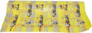 ThemeHouseParty Printed Gift Wrap Paper For Birthday Paper Gift Wrapper (Yellow)
