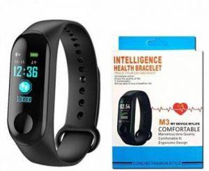 Bluetooth M3 MY DEVICE MY LIFE (Black Strap, Size : fit for all)