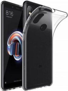 DSCASE Back Cover for Mi Redmi Note 6 Pro (Transparent, Shock Proof, Silicon)