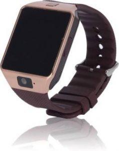 JAKCOM Calling mobile 4G watch with bluetooth Smartwatch (Brown Strap, free)