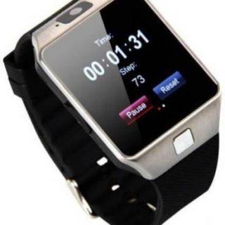 JAKCOM Android Calling Mobile 4G smart watch Smartwatch (Black Strap, free)