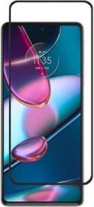 MOBIGENIX Edge To Edge Tempered Glass for MOTOROLA EDGE 30 PRO (Pack of 1)