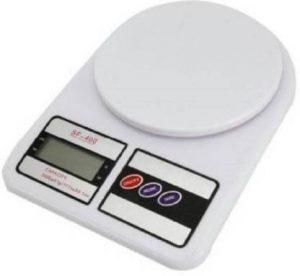 YUKI Electronic Kitchen Scale-15 Weighing Scale (White)