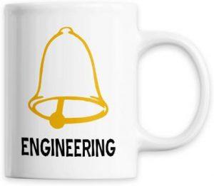 CustomEra Engineering Ghanta Quote Funny Ceramic White Coffee for Engineers | Best Gifts Idea for Engineers, Friends, Brothers, Sisters Ceramic Coffee Mug (325 ml)