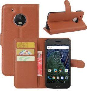 Excelsior Flip Cover for Motorola Moto X4 (Brown)