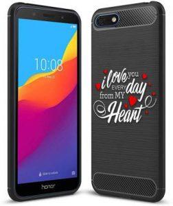 Fashionury Back Cover for Honor 7S (Multicolor, Rugged Armor)