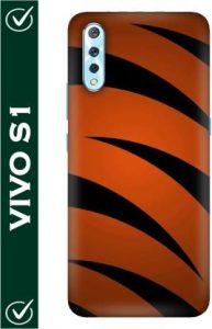 FULLYIDEA Back Cover for ViVO S1, Vivo S1, vivo S1, vivo Z1x, ViVO Z1x, Vivo Z1x, vivo 1907, vivo 1917, v (Brown, Hard Case)