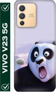 FULLYIDEA Back Cover for vivo V23 5G, ViVO V23 5G, VIVO V23, VIVO V2130, Bear, Cute Bear, Kungfu Bear (Multicolor, Hard Case)