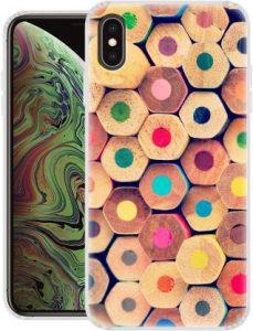 Flipkart SmartBuy Back Cover for Apple iPhone XS Max (Multicolor, Shock Proof, Silicon, Pack of: 1)