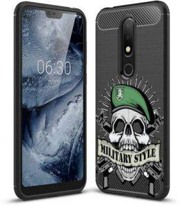 Flipkart SmartBuy Back Cover for Nokia 6.1 Plus (Multicolor, Shock Proof, Pack of: 1)