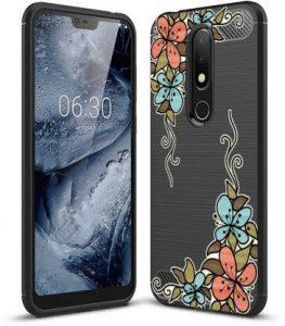 Flipkart SmartBuy Back Cover for Nokia 6.1 Plus (Multicolor, Shock Proof, Pack of: 1)