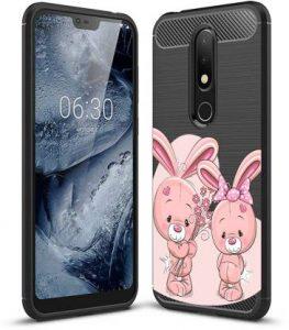 Flipkart SmartBuy Back Cover for Nokia 6.1 Plus (Multicolor, Shock Proof, Pack of: 1)