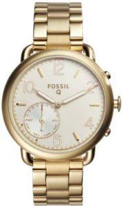 FOSSIL FTW1144 Q Hybrid Watch Smartwatch (Gold Strap, Free Size)
