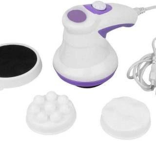 Kavya shri Body Massager Full Body Massager for Pain Relief with Vibration, Muscles Relife, Fat Burning, Reduces Massager (White)
