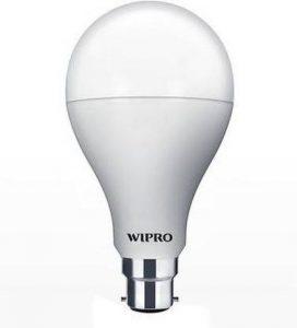 WIPRO 18 W Standard B22 LED Bulb (White, Pack of 2)