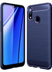 Golden Sand Back Cover for Samsung Galaxy A10s (Blue, Shock Proof)